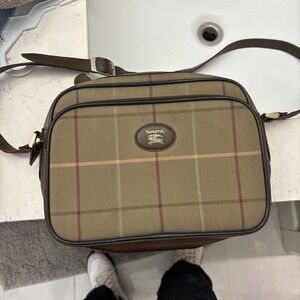 burberry nova check shoulder bag Vintage